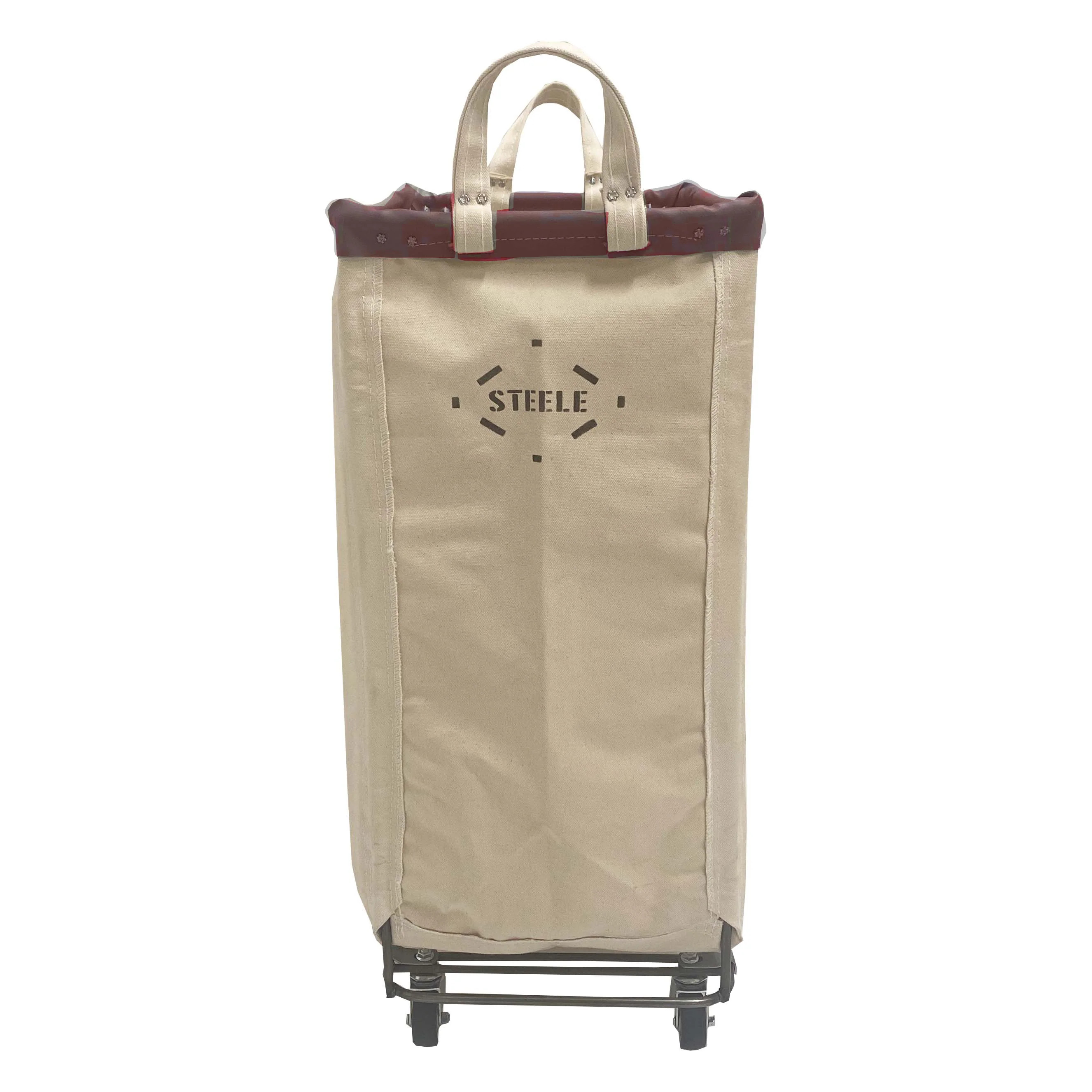 Permanent Style Bag Caddie - Casters | Steele Canvas Basket Corp.