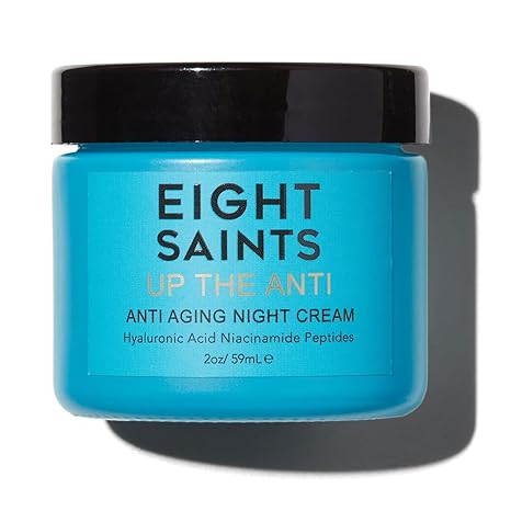 Eight Saints Skin Care Up the Anti Night Cream Face Moisturizer to Reduce Fine Lines and Wrinkles... | Amazon (US)