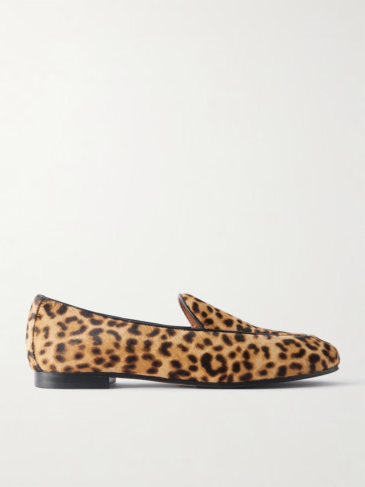 Aquazzura - Leopard-print Calf Hair Loafers - Leopard print | NET-A-PORTER (UK & EU)