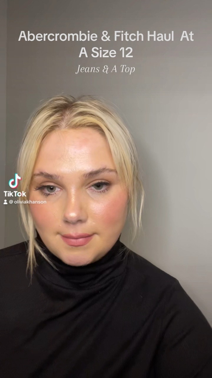 What an insane turn-around for this brand! I remember going to the mall and shopping @abercrombie as a chubby, cute little 11 year old feeling SO insecure because all of their clothes were made so small and the marketing and their models only included incredibly skinny people. It always left those at larger sizes feeling left out and excluded. 

This was my first Abercrombie purchase since that time and it makes me feel the opposite of excluded. Not only does their 31 jean fit my size 12 body perfectly, I was also able to select the perfect height for my jeans (short) to match my 5’4 build. The jeans literally fit my body like a glove. 

They now feature larger sizes and models of all sizes, making everyone feel like they’re able to shop their clothing. Will definitely be shopping there again 🤍🫶🏼

#LTKFind #LTKstyletip #LTKcurves