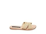 STEVEN by Steve Madden Women's Greece Sandal, Natural Multi, 10 M US | Amazon (US)