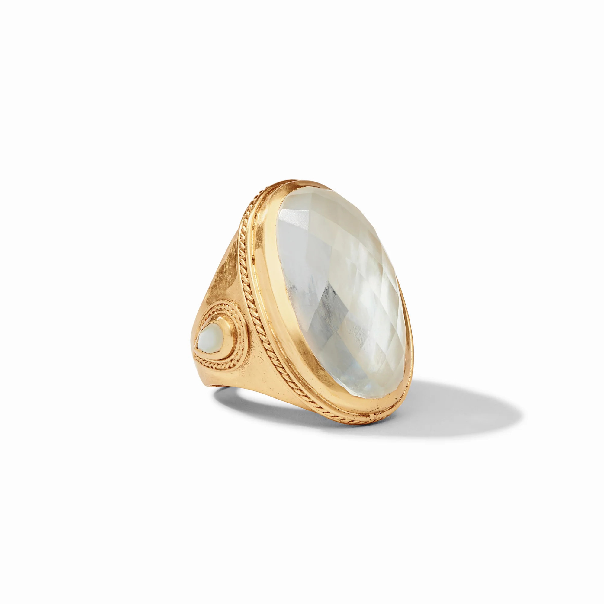 Cannes Gold Statement Ring | Julie Vos