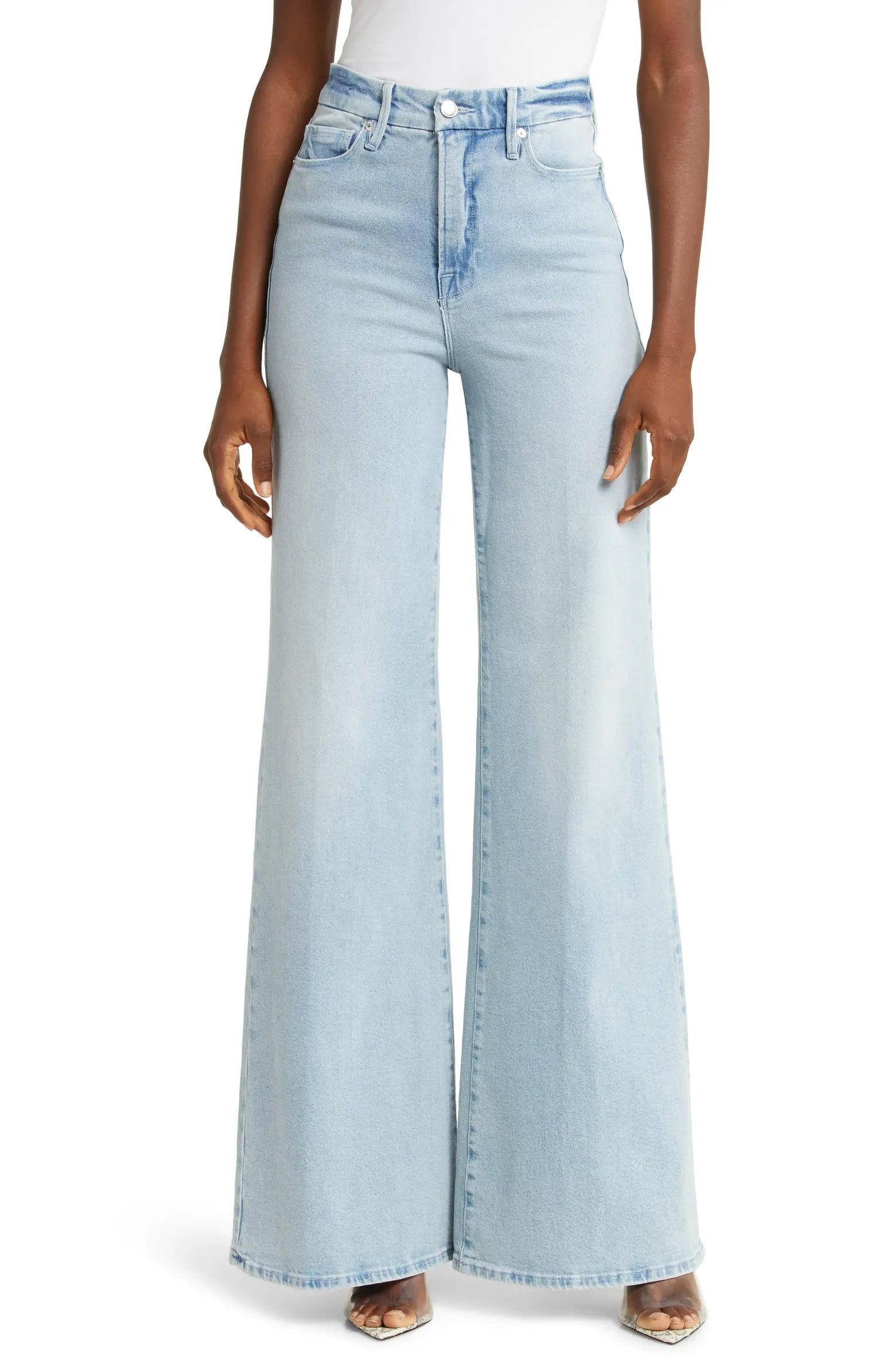 Good Waist Palazzo Jeans | Nordstrom