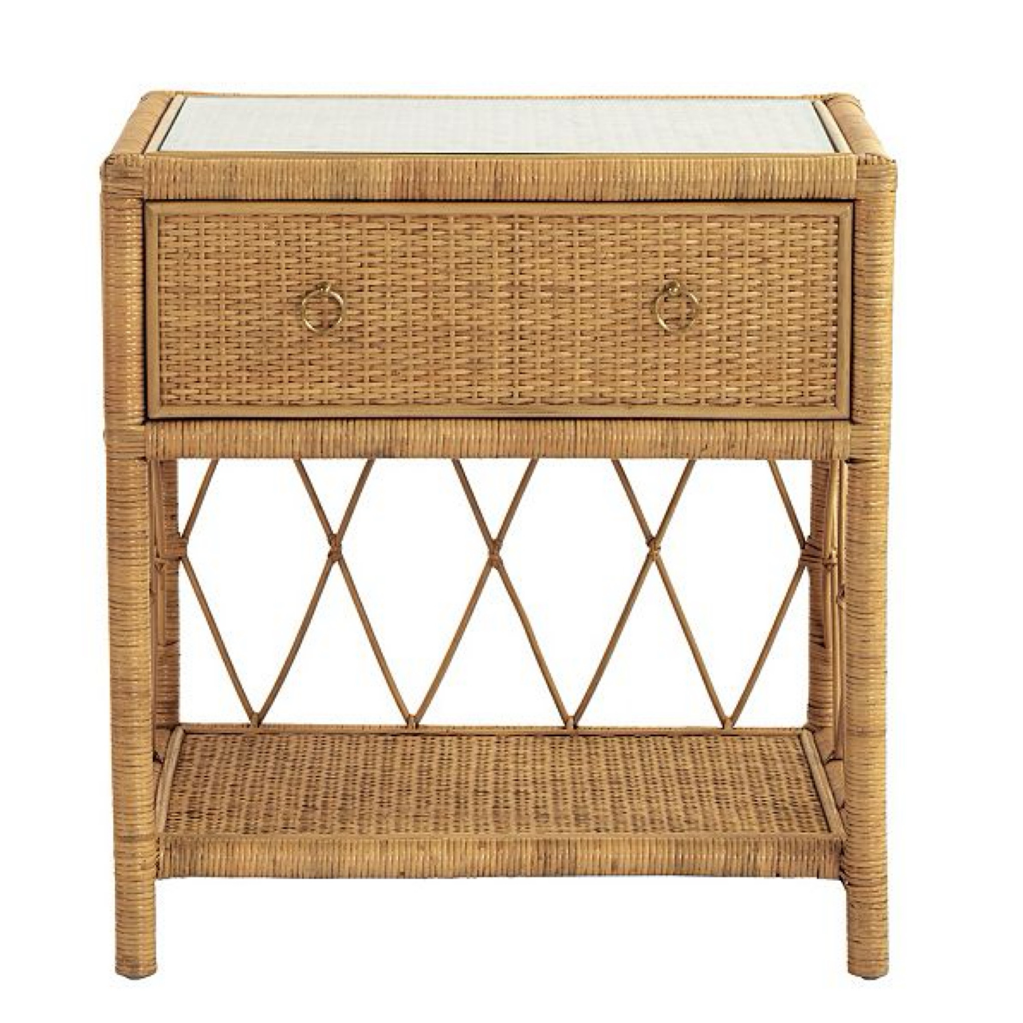 Suzanne Kasler Southport Rattan 1-Drawer Nightstand 

ON SALE! 

#LTKSaleAlert #LTKFallSale #LTKHome