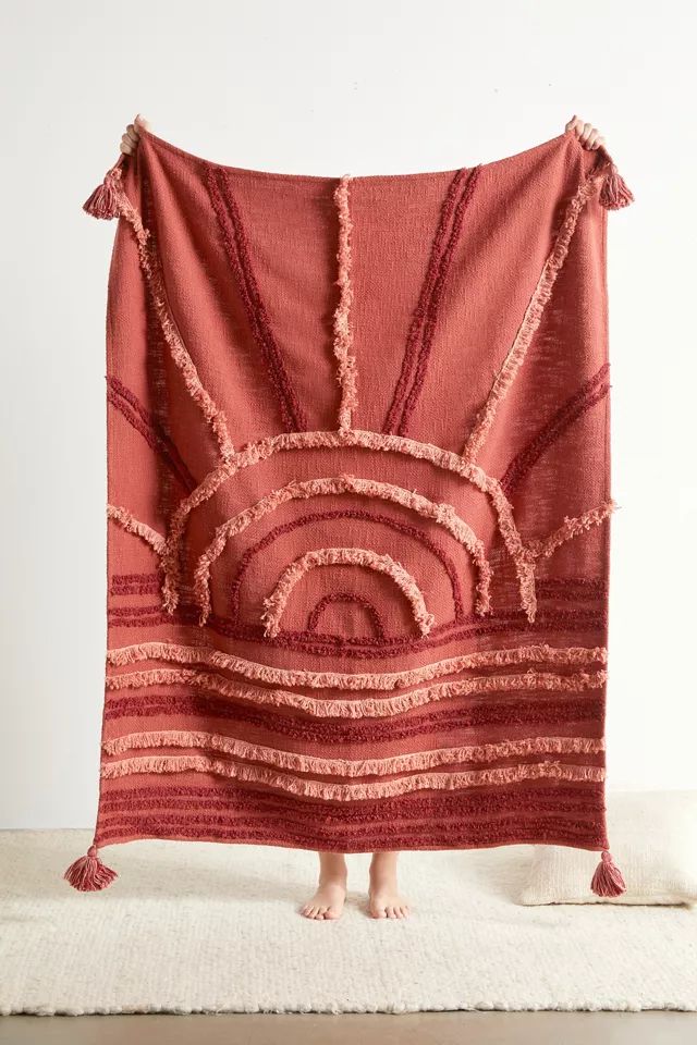 Modern Ray Throw Blanket | Urban Outfitters (US and RoW)