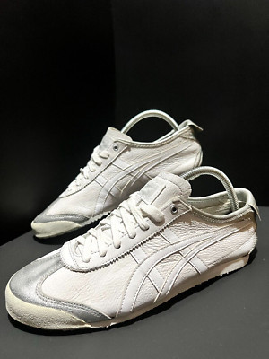 Onitsuka Tiger Mexico66 White Silver Sneaker Trainers Unisex Us8 Eu41.5 26cm | eBay US