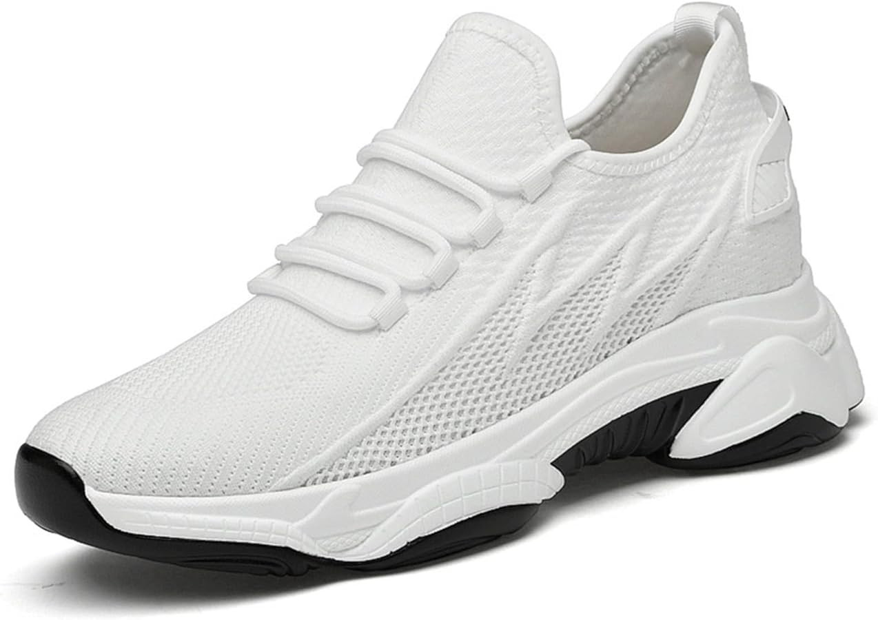Tallure Sneakers for Men & Women, 4 Inch Hidden Height Increase Shoes, Arch Support Cushioned Sol... | Amazon (US)