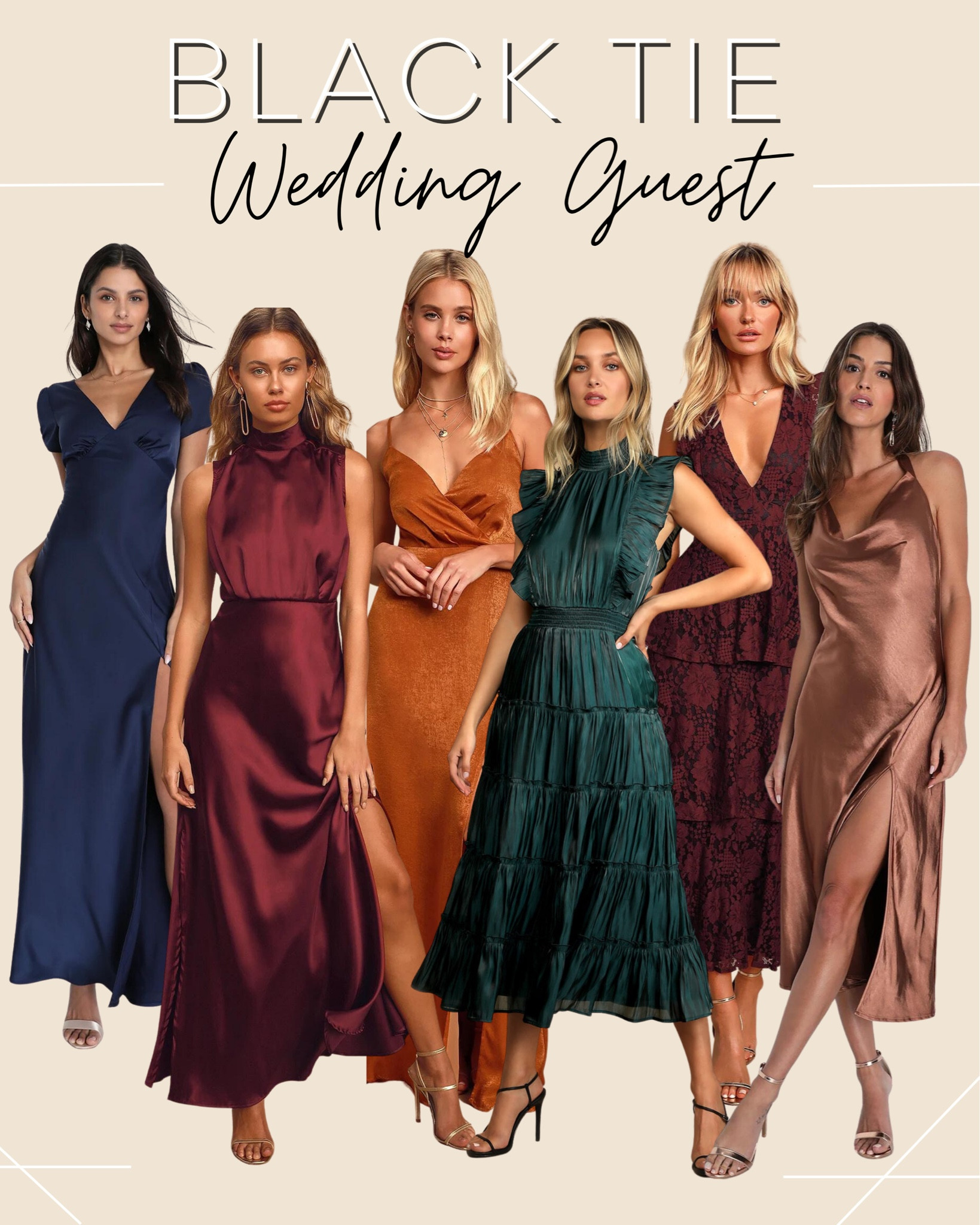 Black Tie Wedding - Wedding Guest Dress - Black Tie Wedding Guest Dress - Wedding Guest Dresses from Lulu’s - Fall Black Tie Wedding - Fall Black Tie Wedding Guest Dress - Fall Event Dresses

#LTKwedding #LTKSeasonal #LTKstyletip