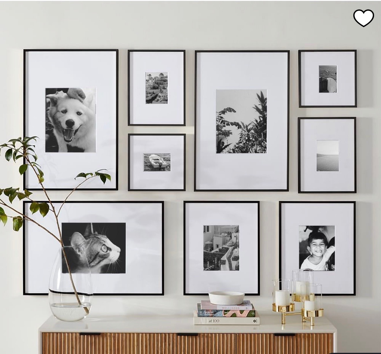 This is the gallery wall I ordered x2 to fill a very large wall!