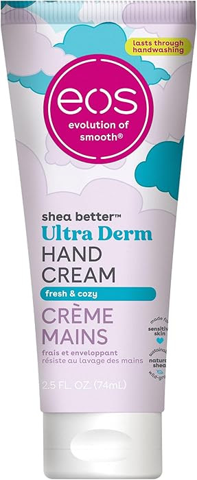 eos Shea Better Hand Cream – Fresh & Cozy, Hand Lotion, Hand Lotion for Dry Skin, Hydrating, Sh... | Amazon (US)
