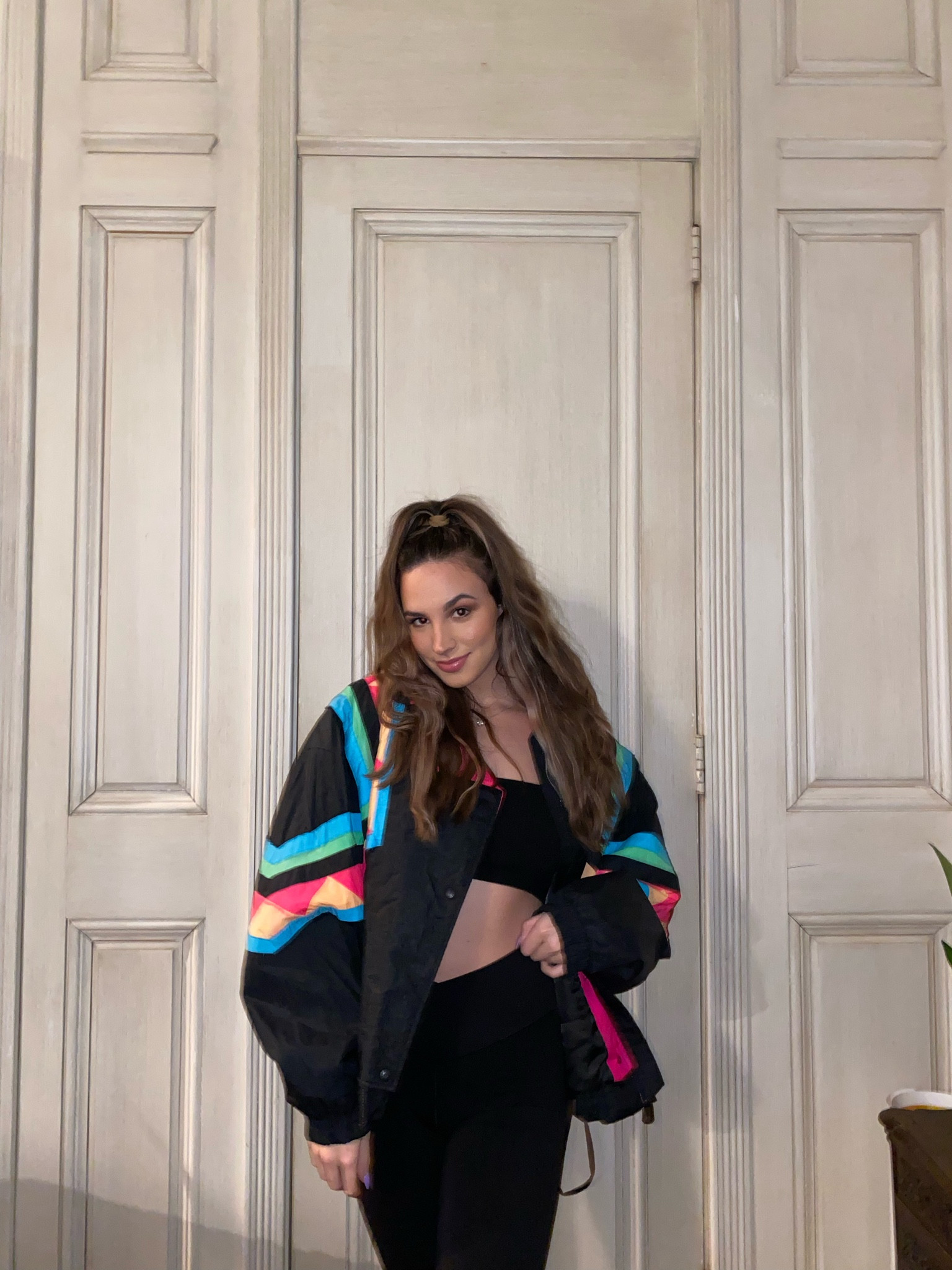 outfit from last night. giving 80’s skiing vibes 🎿#outfit #fun 

#LTKfit #LTKSale #LTKFind