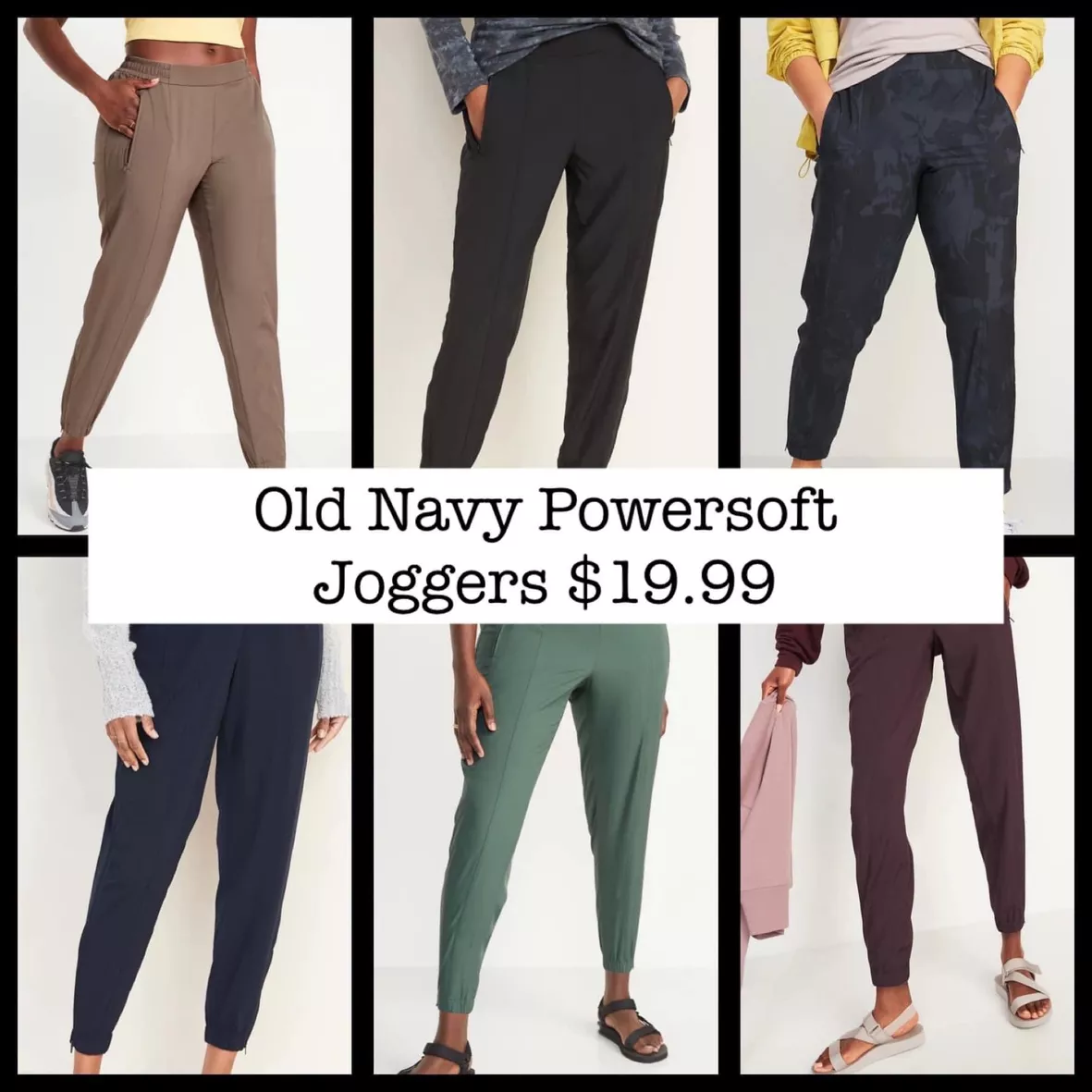 Old Navy High-Waisted PowerSoft 7/8-Length Joggers
