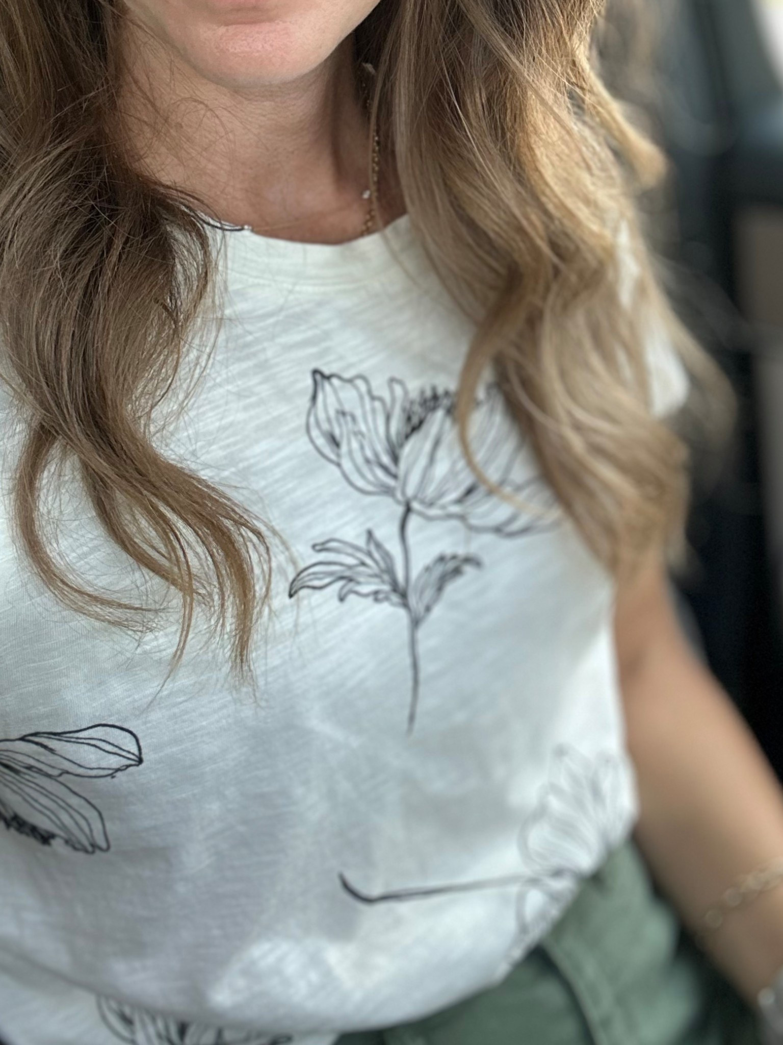 So many comments on my shirt from today. I found it on clearance for $29 and all sizes stocked 🙌🏼