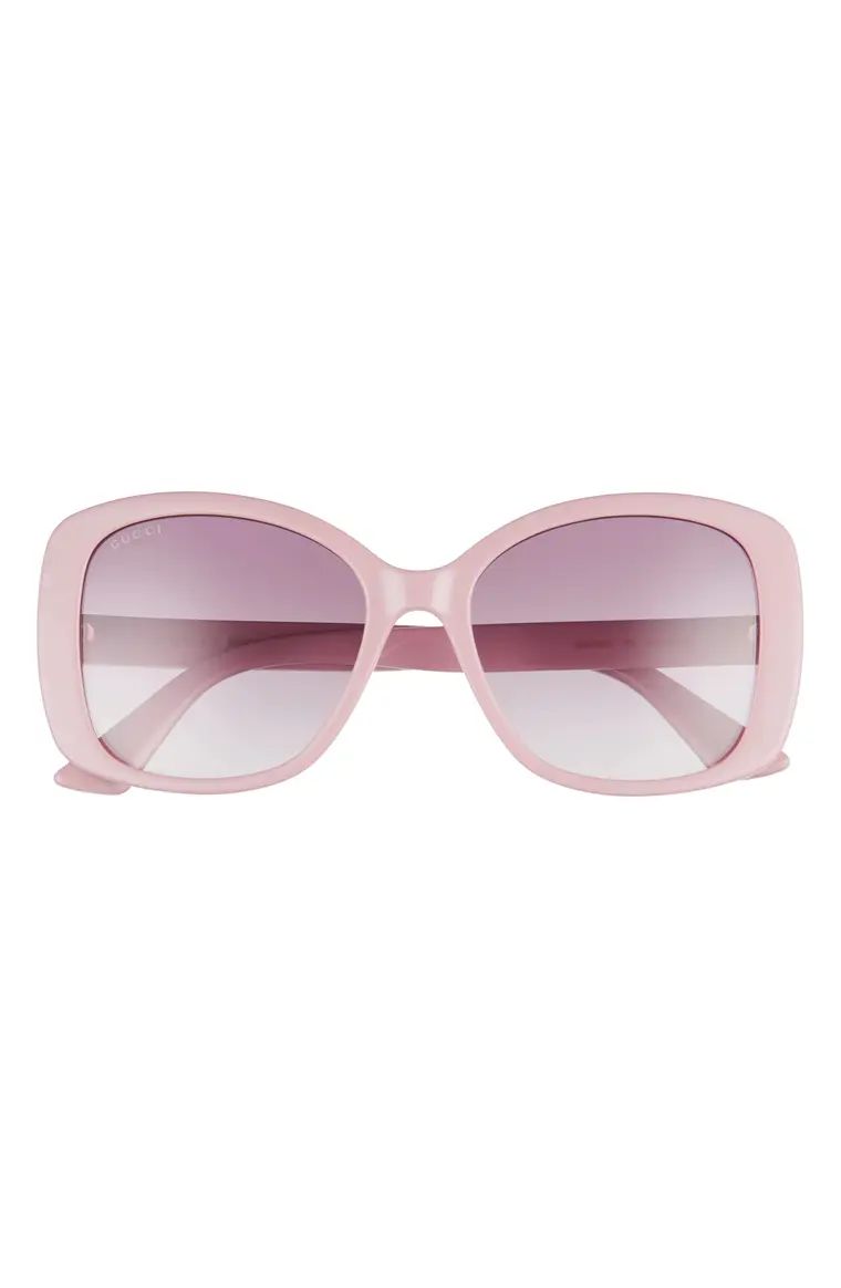 Gucci 56mm Gradient Square Sunglasses | Nordstrom | Nordstrom