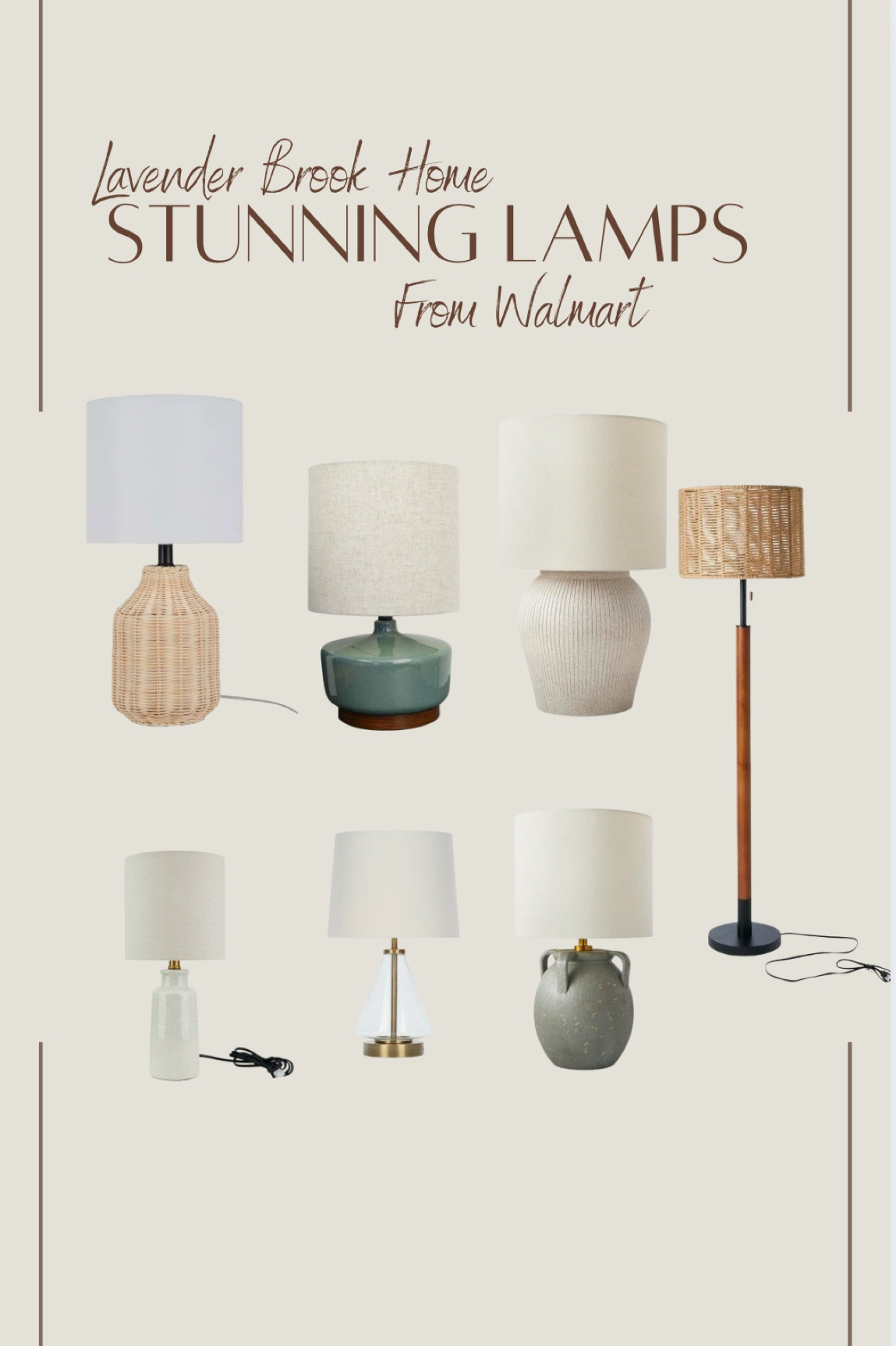 Walmart Lamps 

#LTKHome #LTKWatchNow