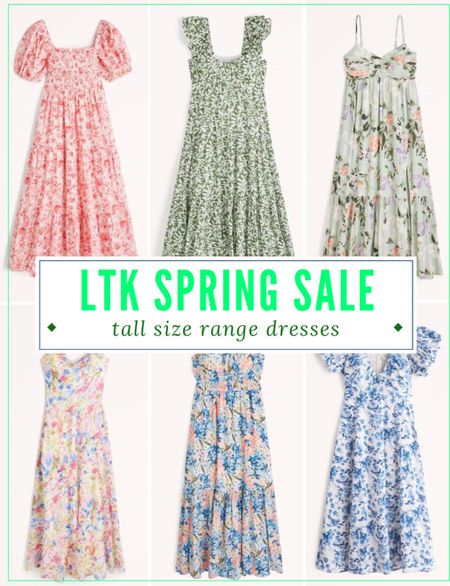 Tall size range floral dresses for spring… 👀 🌷🌷🌷

#LTKSeasonal #LTKwedding #LTKSale