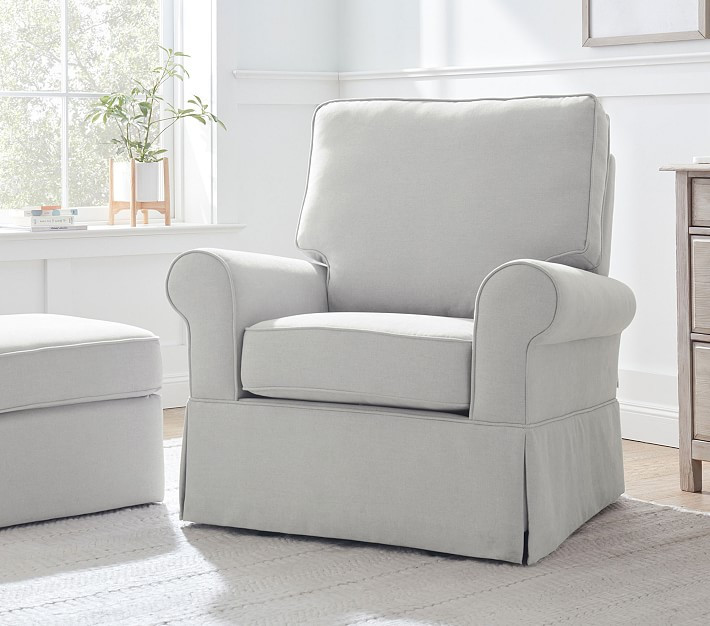 Comfort Stationary Glider & Ottoman | Pottery Barn Kids