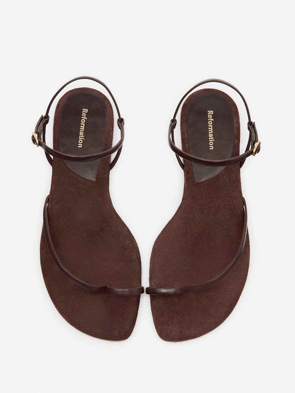 Oceane Flat Sandal | Reformation (Global)