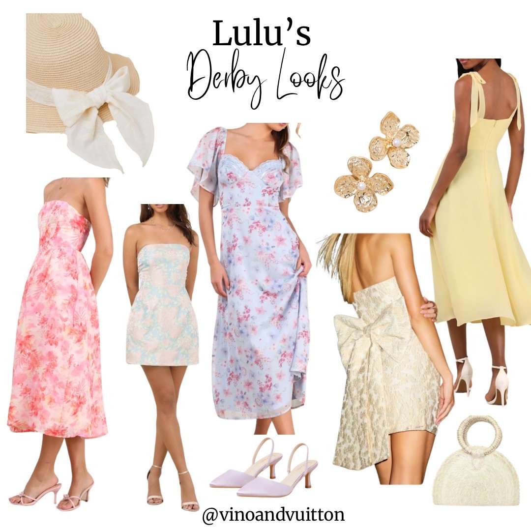 Lulus Kentucky derby  looks!
Spring dresses
Spring styles
Kentucky derby
Spring cocktail dress
Spring wedding
Easter dresses
Spring fashion 
Shoes

#LTKSaleAlert #LTKFindsUnder100 #LTKSeasonal