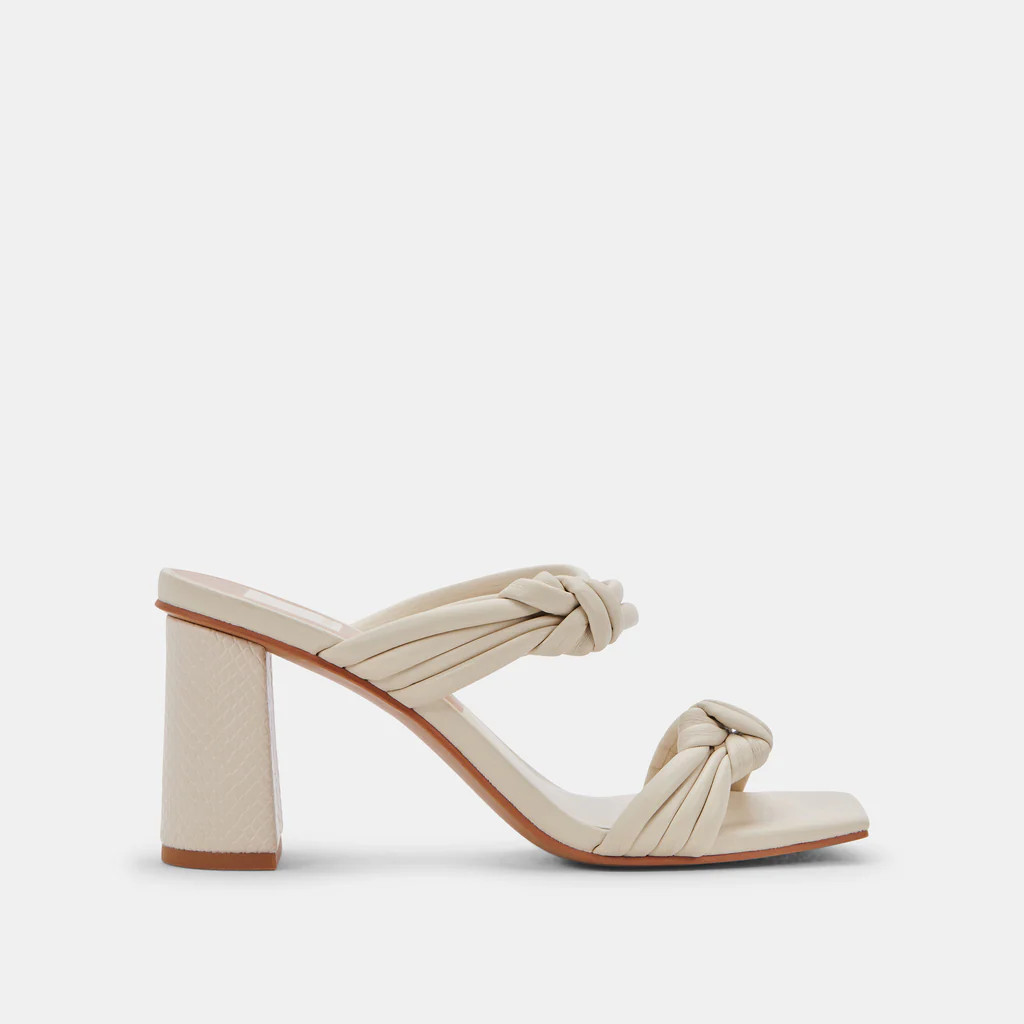 PAMA HEELS IVORY STELLA | DolceVita.com