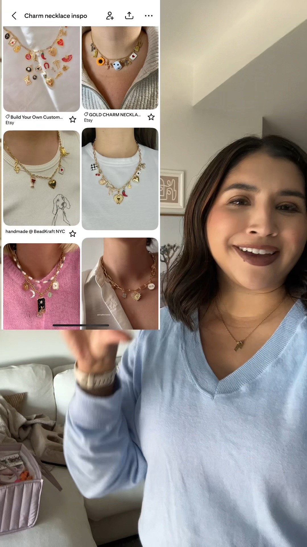 Charm necklaces I’ve been loving latelyy