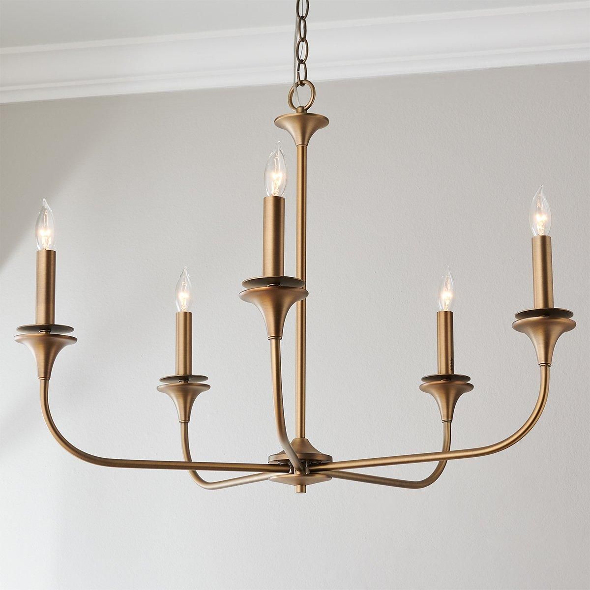 Mayhue Chandelier - 5 Light | Shades of Light
