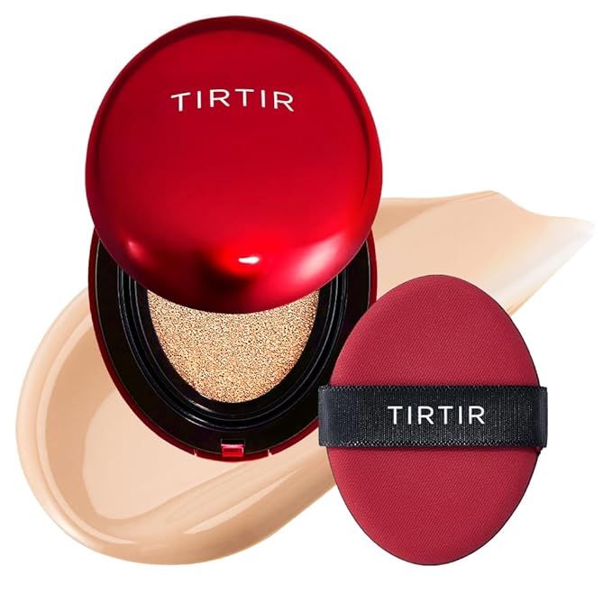 TIRTIR Mask Fit Red Cushion Foundation | Japan's No.1 Choice for Glass skin, Long-Lasting, Lightw... | Amazon (US)