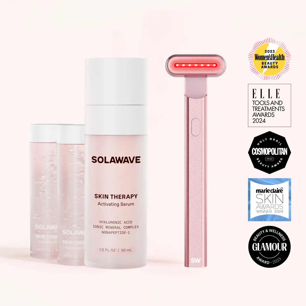 4-in-1 Skincare Wand & 3-Month Serum Kit | SolaWave