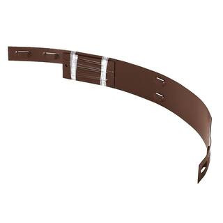 Colmet 4 ft. 14-Gauge Pre-curved Brown Steel Tree Ring Section 14TRSB - The Home Depot | The Home Depot