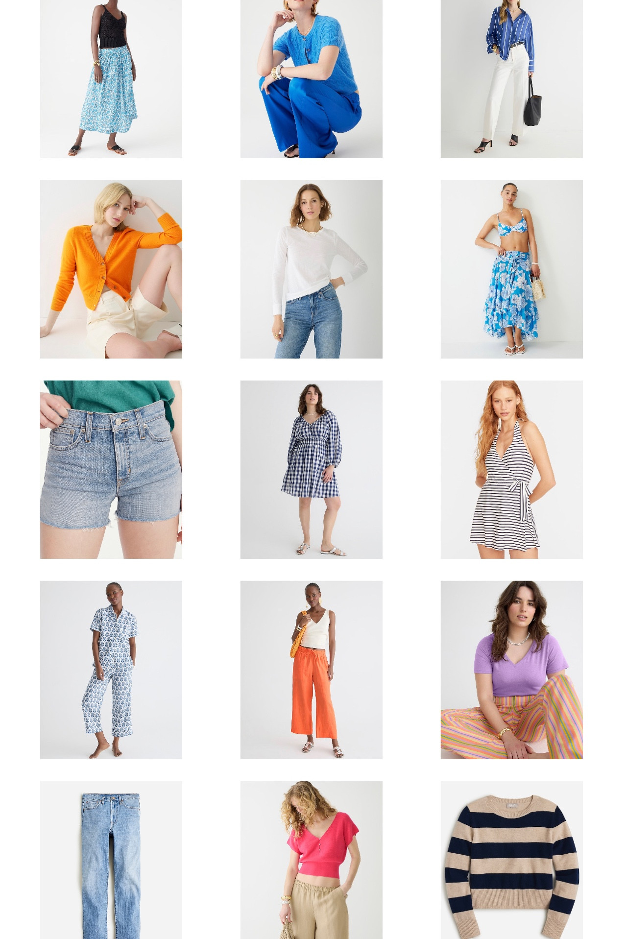 J Crew Summer Sale Must Haves
- gingham dress- cashmere on sale- organic cotton t shirts- jcrew t shirt- light wash jean shorts- j crew denim- orange cardigan- blue maxi skirt- grandmillenial style- preppy style- classic style- j crew clearance- july outfit- Europe outfit- boyfriend jeans j crew 



#LTKworkwear #LTKFind #LTKsalealert