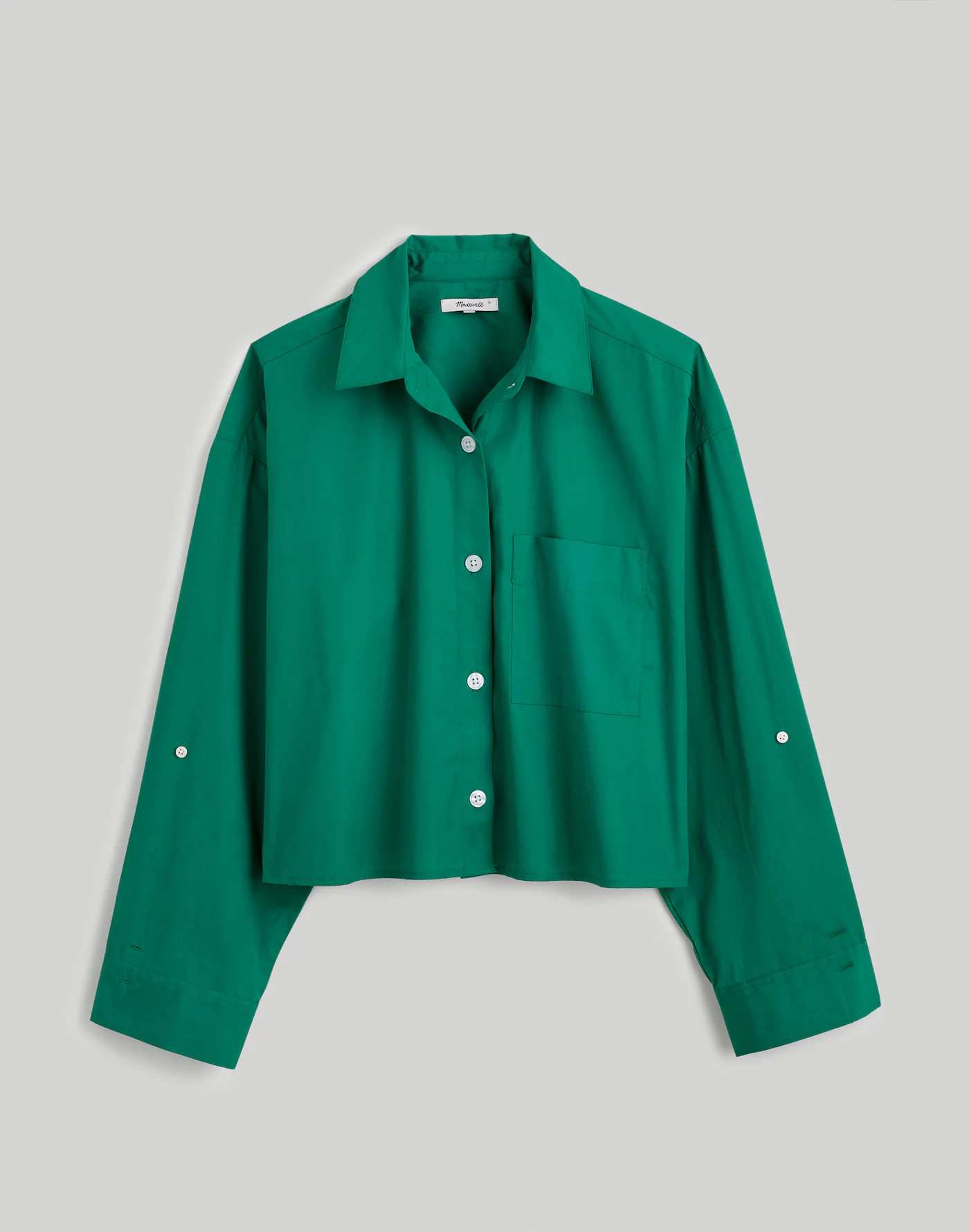 Straight-Hem Shirt | Madewell | Madewell