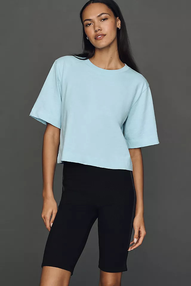 Corey Cotton Boxy Tee | Anthropologie (US)