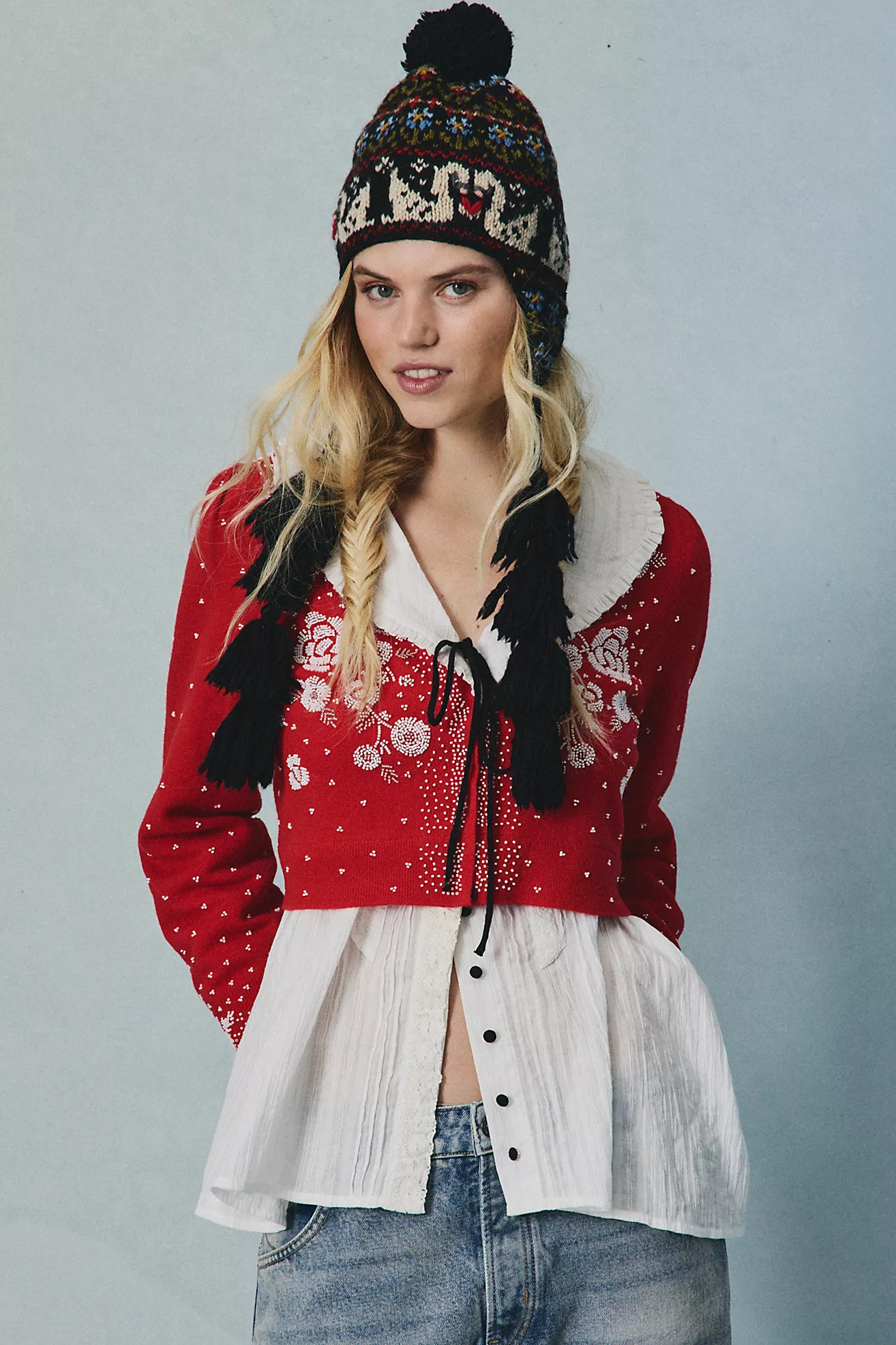 Happy Holidays Cardi | Free People (Global - UK&FR Excluded)