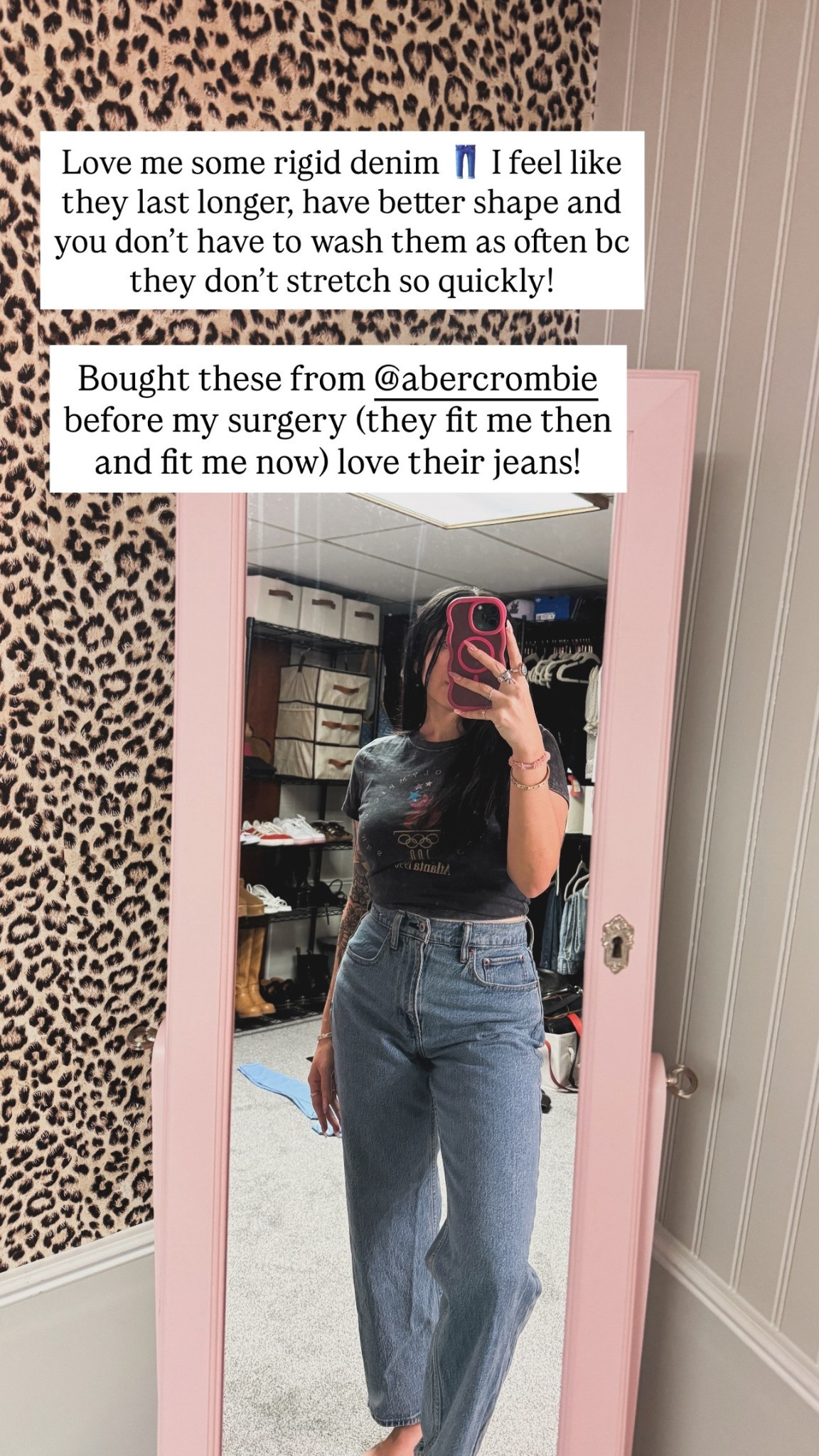 Love these high rise 90s relaxed jeans from Abercrombie! Their denim is always so good! 

#LTKmomlife #LTKootd