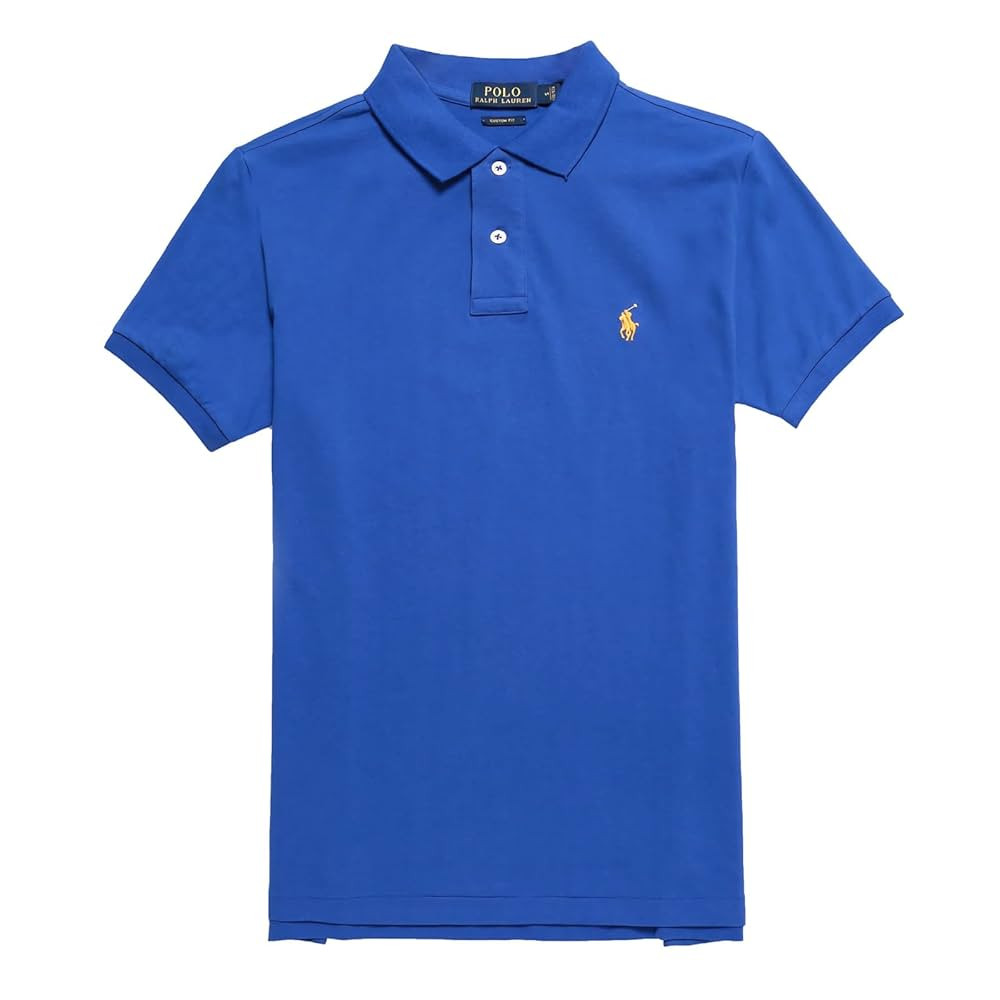 Men's Classic Slim Fit Iconic Polo Shirt M | Amazon (US)