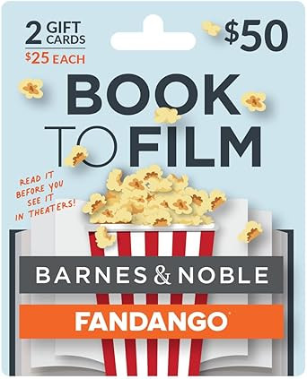 Fandango Book to Film – the gift of Barnes & Noble | Amazon (US)