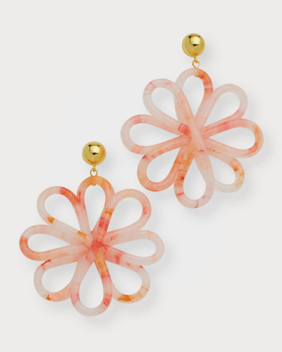 Cult Gaia Blossom Flower Earrings | Neiman Marcus