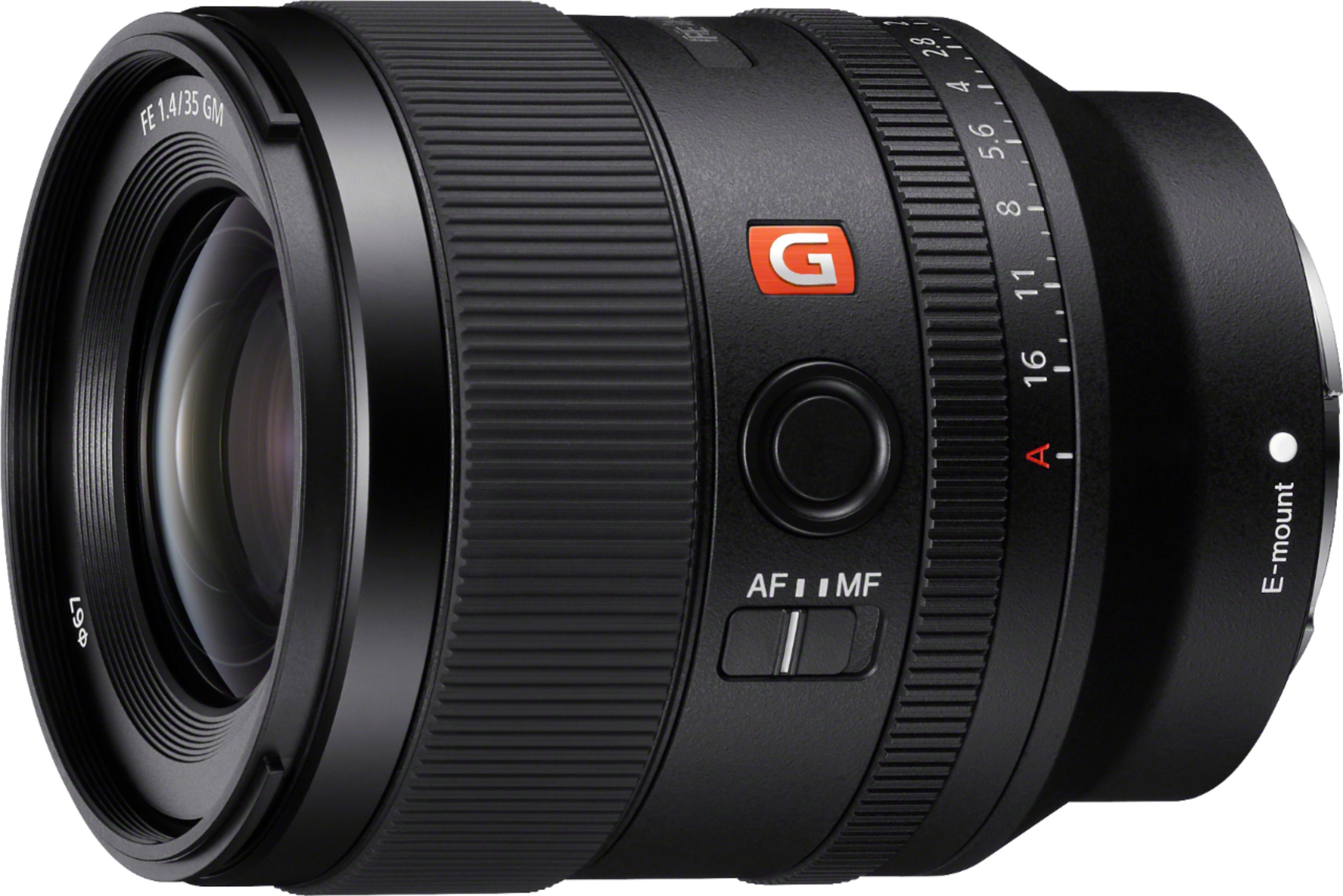 Sony Alpha FE 35mm F1.4 GM Full Frame Large Aperture Wide Angle G Master E mount Lens Black SEL35... | Best Buy U.S.