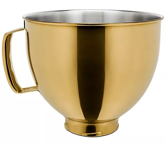 KitchenAid 5-Quart Hammered Stainless Steel Bowl - QVC.com | QVC