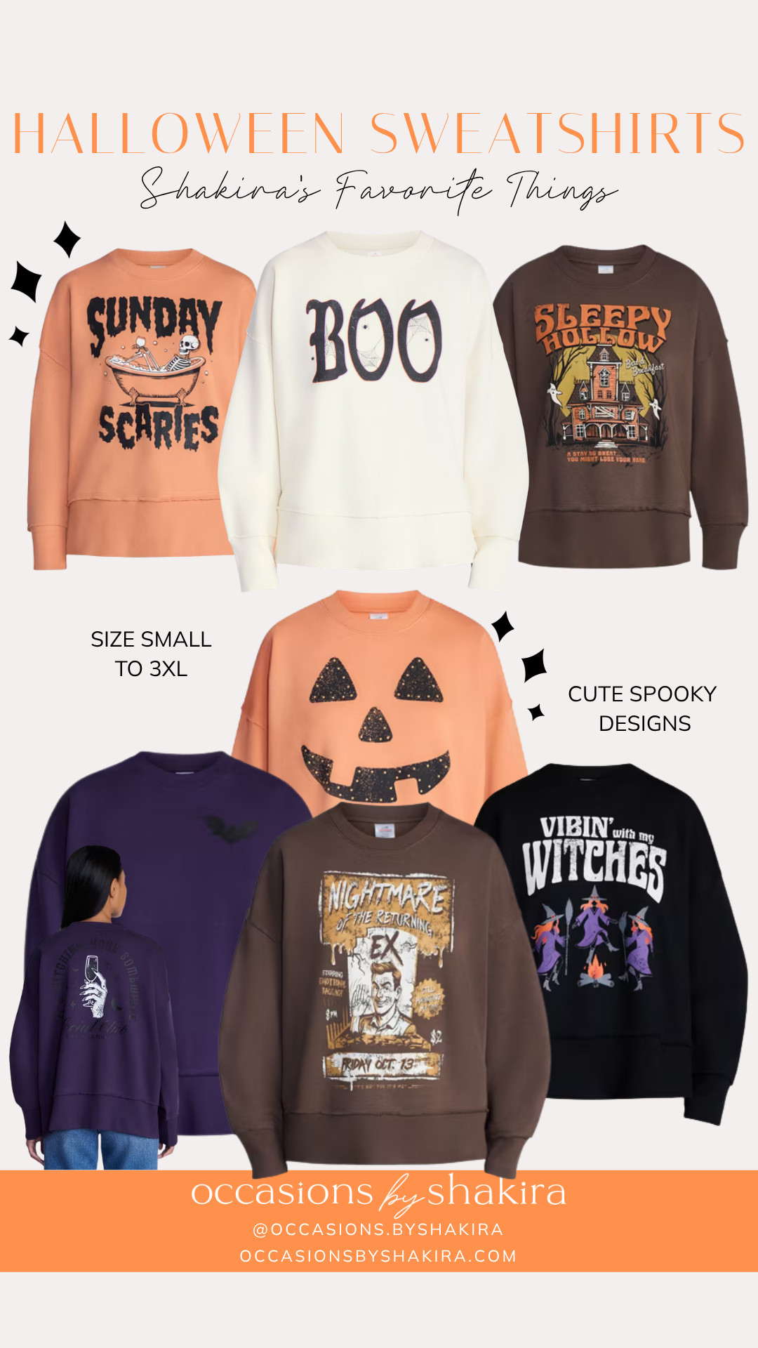 Cozy Halloween sweatshirts for cooler weather!

#LTKgrwm #LTKmomlife #LTKSeasonal