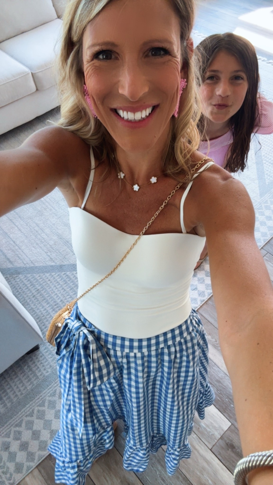 J crew factory 
Built in bra tank 
J crew kids 
Summer style 2026
Summer outfits 
White tank 
Amazon fashion 
Raffia heels 
Summer party

#LTKootd #LTKSaleAlert #LTKdayinmylife