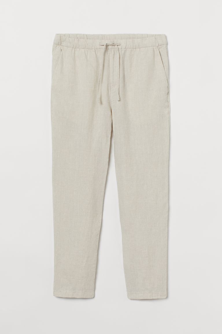 Relaxed Fit Linen Pants | H&M (US + CA)