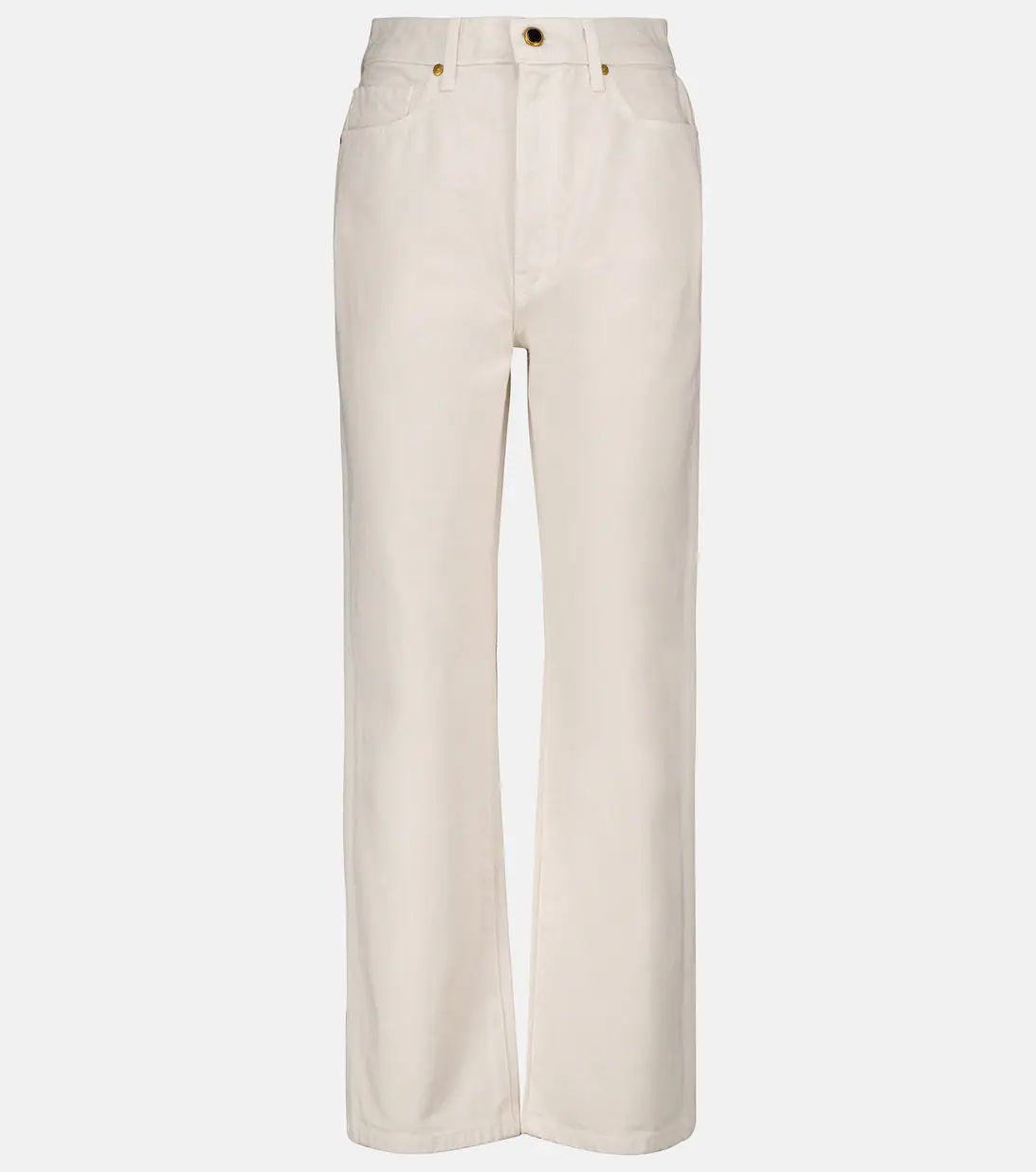 Abigail high-rise straight cropped jeans | Mytheresa (US/CA)