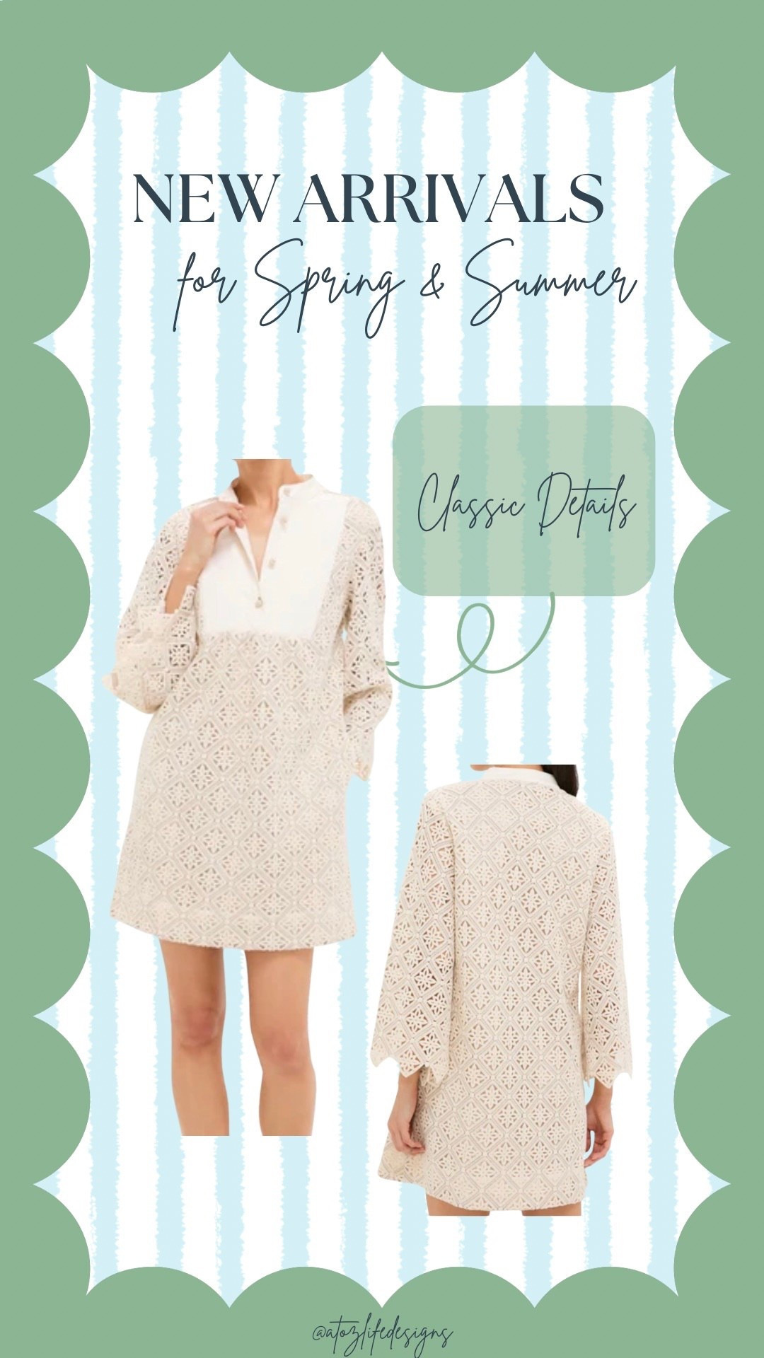 As we still have snow and ice, I’m dreaming over here of spring break and summer wardrobe essentials! 

Classic detail, details and all!

#spring #summer #springdress #classic #beach #tuckernuck #tuckernucking

#LTKootd #LTKTravel #LTKSeasonal
