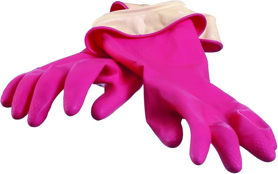 Casabella Premium Waterblock Reusable Household Cleaning Gloves, Medium | Amazon (US)