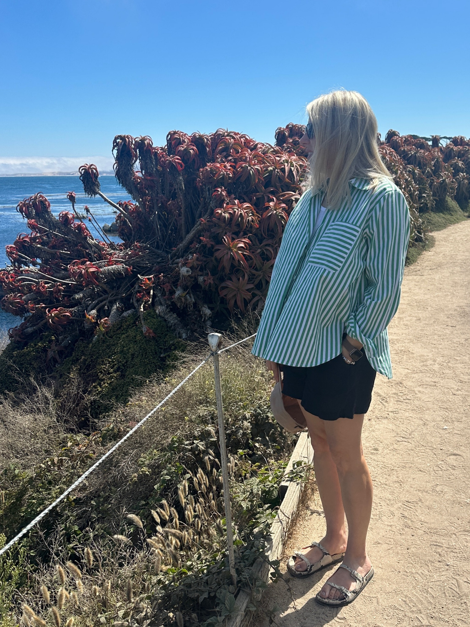 Love this French Connection button up! Was the perfect layering piece for a weekend in Carmel! 

#LTKTravel