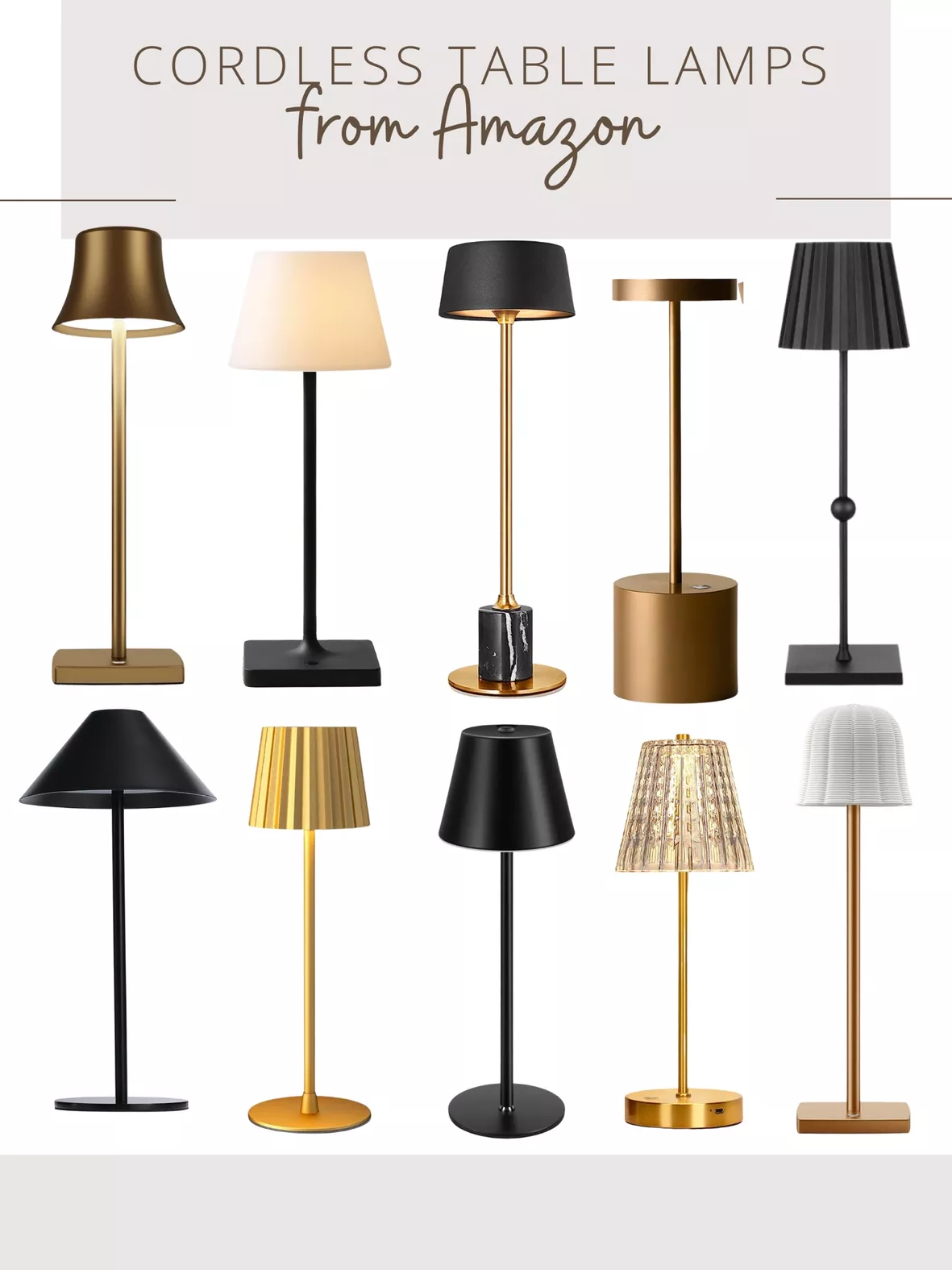 SAKRINGT Cordless Table Lamps … curated on LTK