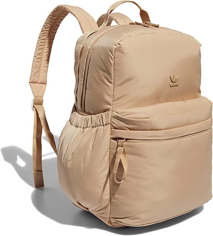 adidas Originals Puffer Backpack, Magic Beige, One Size | Amazon (US)