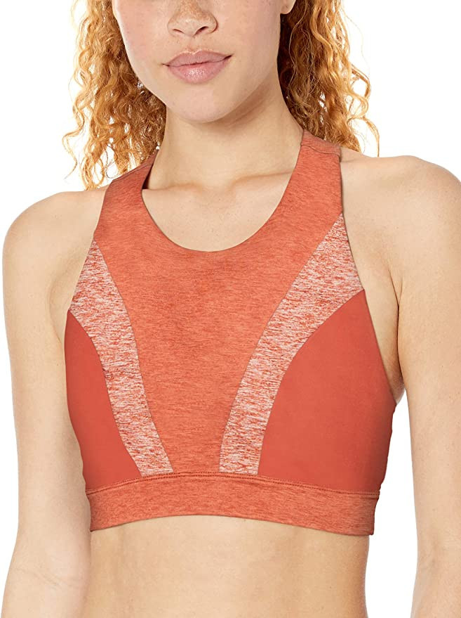 Core 10 Women's Studiotech High Neck Longline Yoga Bralette Sports Bra | Amazon (US)