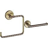 Delta Faucet 759460-CZ Trinsic Towel Ring, Champagne Bronze AND Delta Faucet 75950-CZ Trinsic Toi... | Amazon (US)